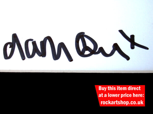 BLUR DAMON ALBARN AUTOGRAPH