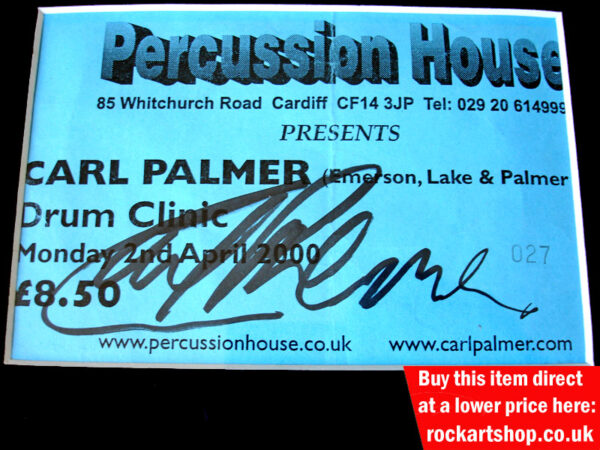 ELP CARL PALMER SIGNATURE