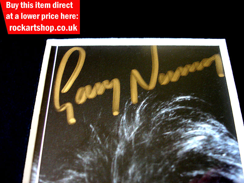 GARY NUMAN AUTOGRAPH