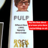 PULP SIGNED MUSIC MEMORABILIA