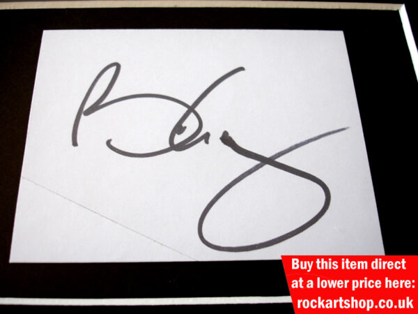 QUEEN BRIAN MAY AUTOGRAPH