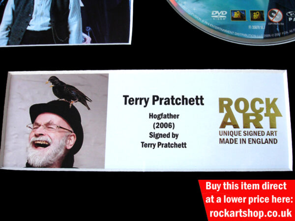 TERRY PRATCHETT SIGNED MEMORABILIA