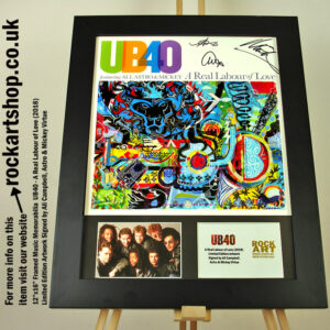 UB40 SIGNED ALI CAMPBELL ASTRO MICKEY VIRTUE A REAL LABOUR OF LOVE
