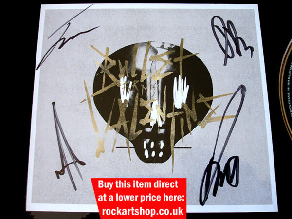 BULLET FOR MY VALENTINE SIGNED MATT TUCK +MICHAEL +JAMIE +JASON