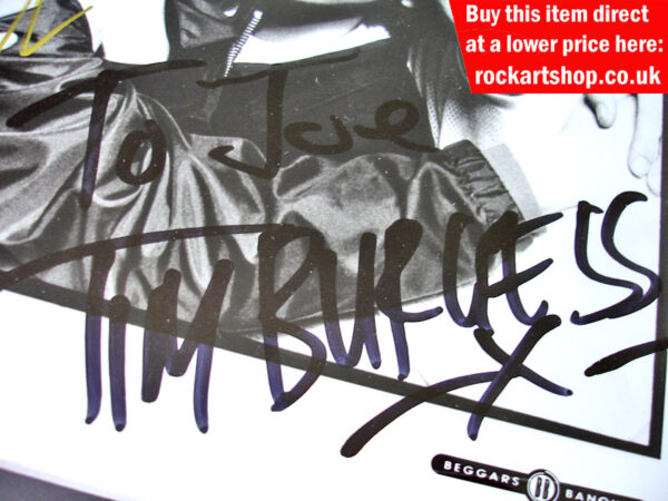 TIM BURGESS AUTOGRAPH