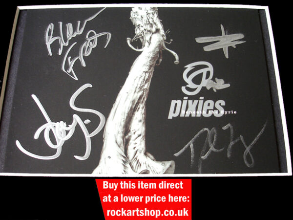 PIXIES AUTOGRAPHED Beneath the Eyrie