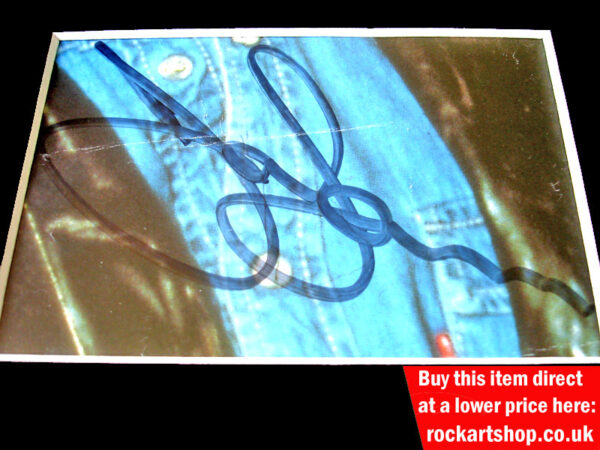 Tony Iommi Autograph