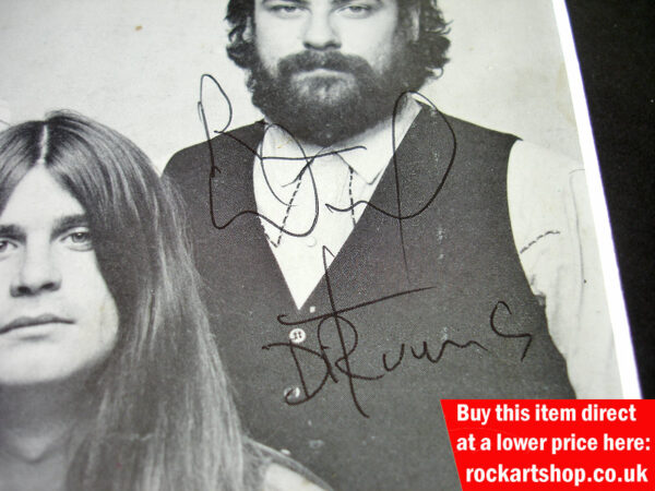 Bill Ward Autograph