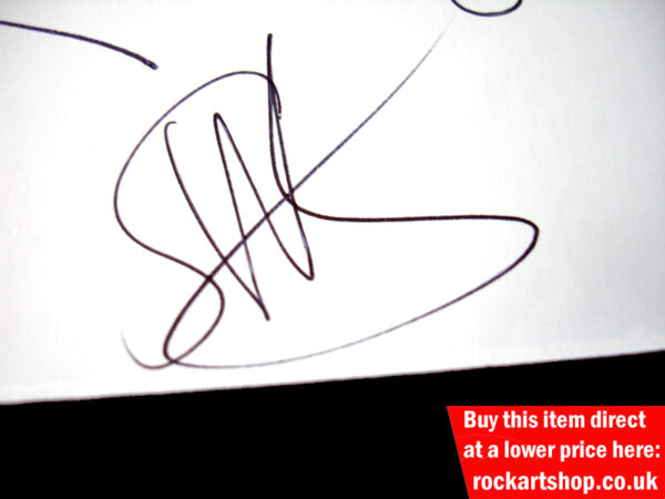 Steve Rothery Autograph