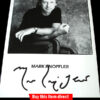 MARK KNOPFLER SIGNED PUBLICITY PHOTO