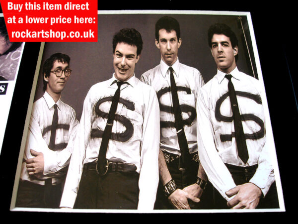 DEAD KENNEDYS AUTOGRAPHED MUSIC MEMORABILIA