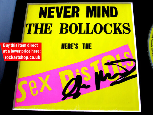 Glen Matlock Signed Sex Pistols