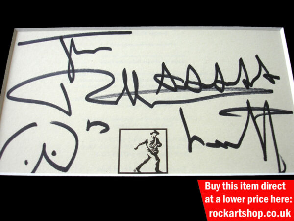 Johnny Rotten Autograph