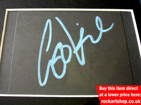 Paul Cook Autograph