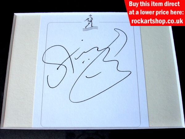 Sting Autograph