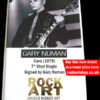 GARY NUMAN SIGNED MUSIC MEMORABILIA