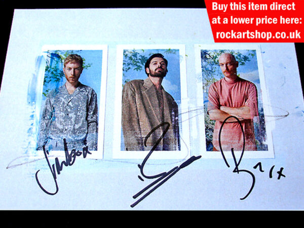 BIFFY CLYRO AUTOGRAPHS