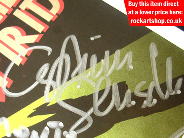 CAPTAIN SENSIBLE SIGNATURE