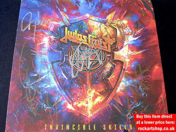 JUDAS PRIEST SIGNED SCREAMING FOR VENGEANCE