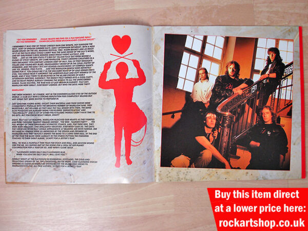 MARILLION Autographed 86 PROGRAM