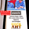 OASIS SIGNED MUSIC MEMORABILIA