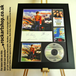 MARILLION MISPLACED CHILDHOOD AUTOGRAPHED STEVE MARK PETE IAN