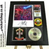 SLASH APPETITE FOR DESTRUCTION GUNS N ROSES SIGNED MUSIC MEMORABILIA