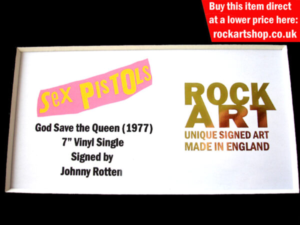 Sex Pistols Signed Music Memorabilia