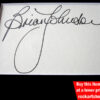 AC/DC Brian Johnson Autograph