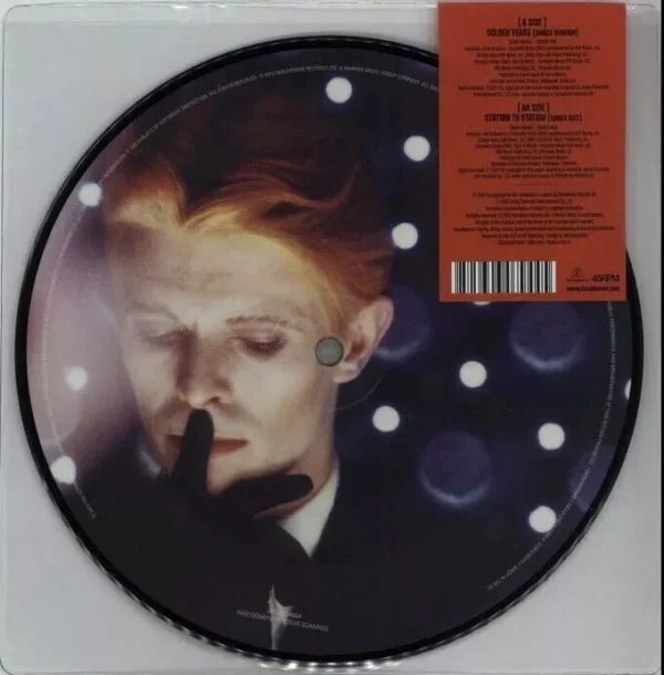 David Bowie Golden Years / Station to Station New Vinyl Record Picture Disc