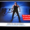 AUTOGRAPHED BRUCE DICKINSON PHOTO