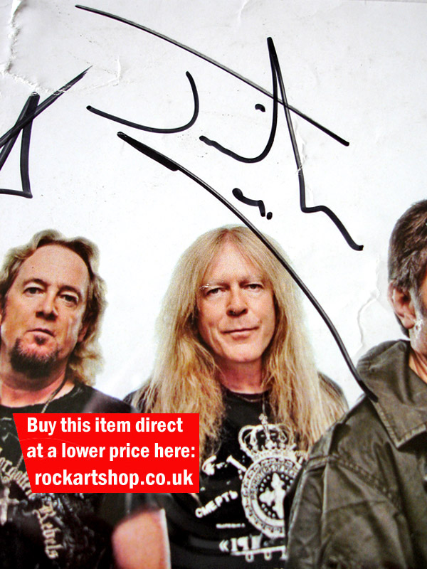 Janick Gers Autograph