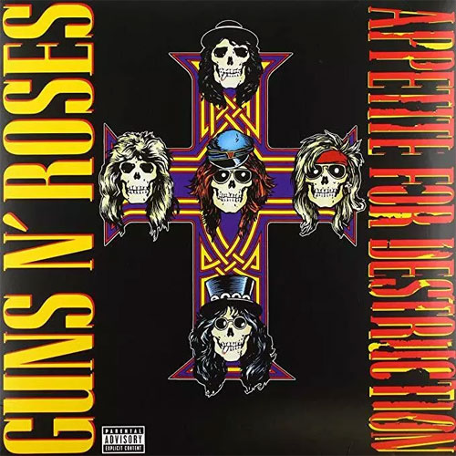Guns N' Roses Appetite For Destruction New Vinyl LP