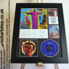 MARILLION FULLY SIGNED AFRAID OF SUNLIGHT AUTOGRAPHED FRAMED MARILLION FULLY SIGNED AFRAID OF SUNLIGHT AUTOGRAPHED FRAMED
