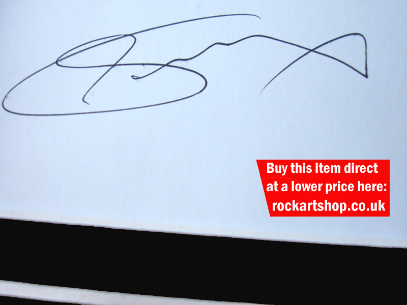 Ian Mosley Autograph Ian Mosley Autograph