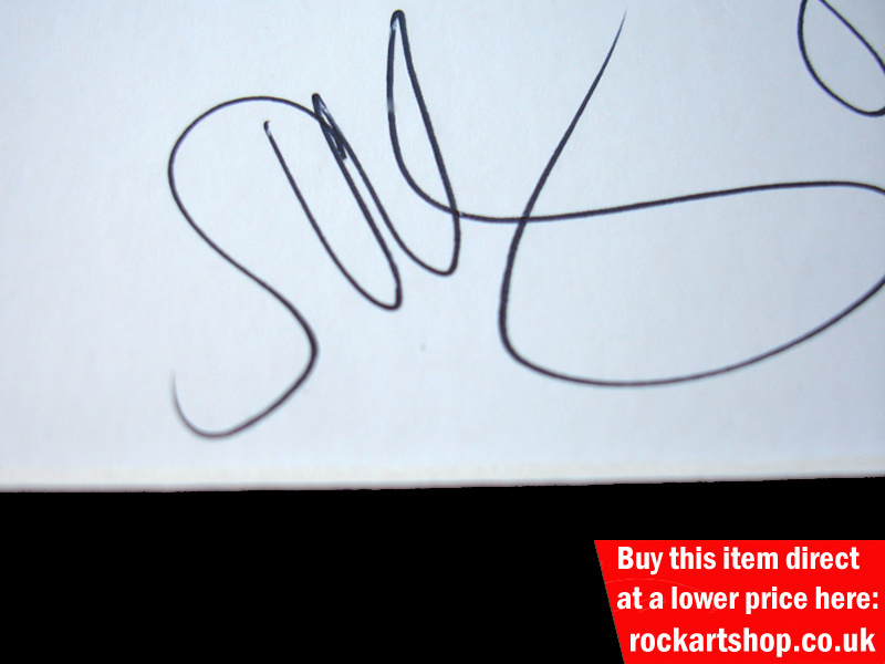 Steve Rothery Autograph Steve Rothery Autograph