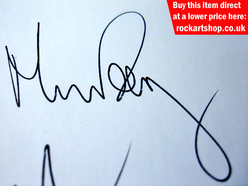 Mark Kelly Autograph Mark Kelly Autograph