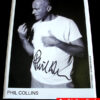 PHIL COLLINS AUTOGRAPHED PUBLICITY PHOTO