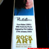 PHIL COLLINS AUTOGRAPHED MUSIC MEMORABILIA