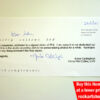 PHIL COLLINS LTD COMPLIMENT SLIP 2003