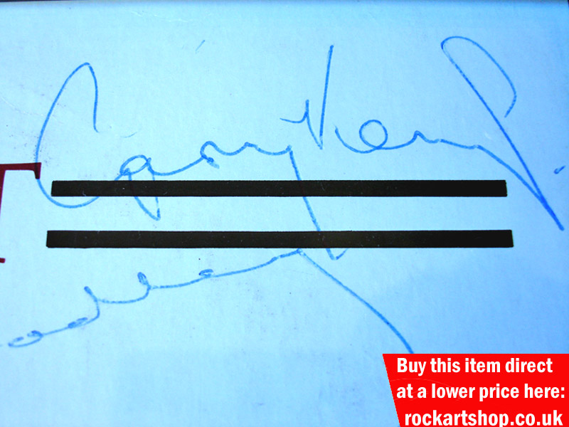 Gary Kemp Signature