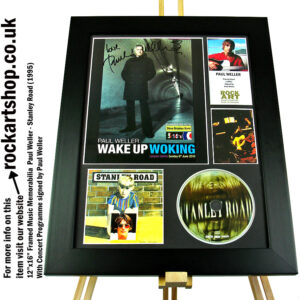 STANLEY ROAD PAUL WELLER AUTOGRAPHED MUSIC MEMORABILIA