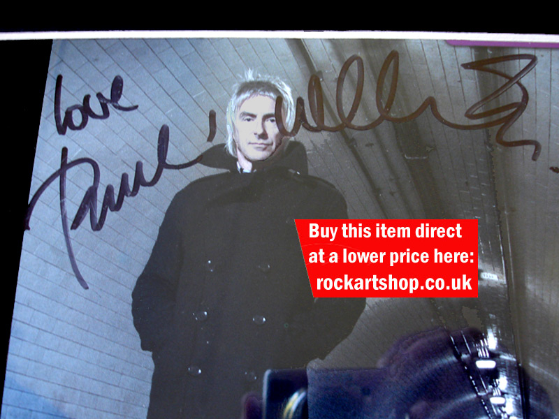 PAUL WELLER AUTOGRAPH PAUL WELLER AUTOGRAPH