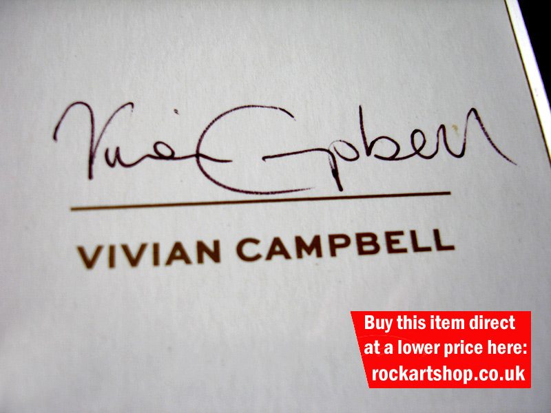 Vivian Campbell Autograph