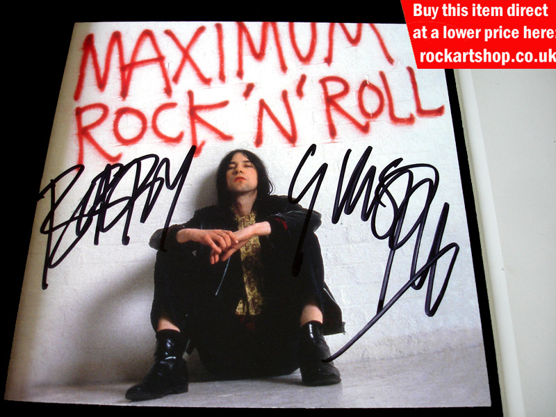 BOBBY GILLESPIE Signed CD