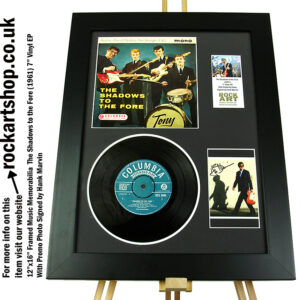 THE SHADOWS SIGNED MUSIC MEMORABILIA HANK MARVIN AUTOGRAPHED