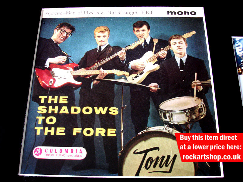 THE SHADOWS SIGNED VINYL RECORD