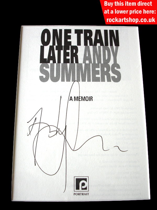 Andy Summers Autograph