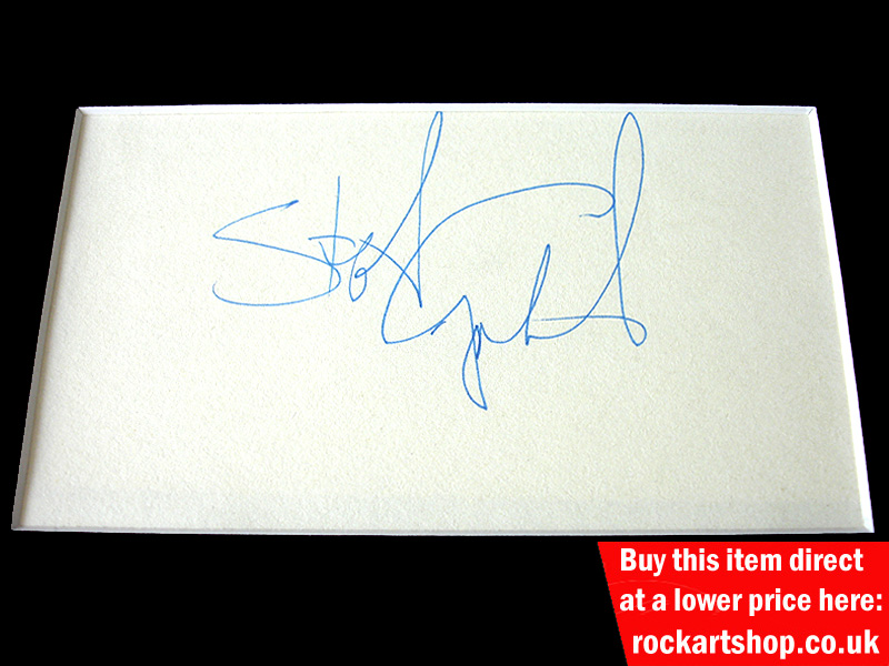Stewart Copeland Autograph