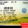 The Stranglers Concert Ticket 31.10.2008
